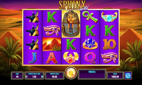 slot machine online gratis sfinge